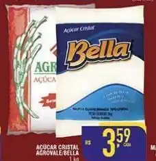 Mercantil Rodrigues Açúcar cristal agrovale / bella kg oferta
