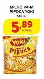 Roldão Milho para pipoca yoki 500g oferta