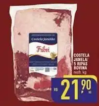 Costela janela / 5 ripas bovina kg