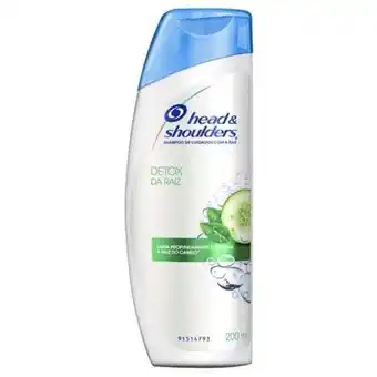Shampoo anticaspa head & shoulders detox da raiz 200ml