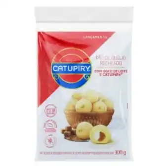Supermercado Dalben Pao de queijo catupiry 300g doce de leite oferta