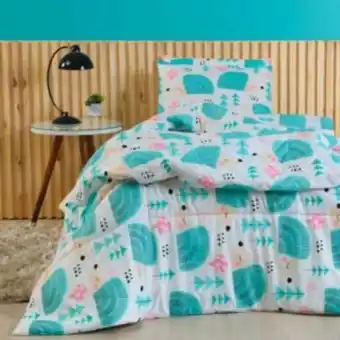 Vest Casa Kit edredom solteiro microfibra 2 peças animal dream vestcasa oferta