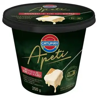 Supermercado Jaguaré Fondue de queijo emmental gruyère e catupiry para microondas catupiry 250g oferta