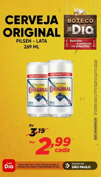 Dia CERVEJA ORIGINAL PILSEN - LATA 269 ML oferta