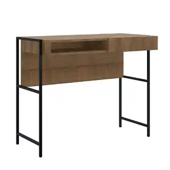 Escrivaninha home office quad 1 gaveta ats vermont e preto