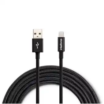 Miranda Cabo usb lightning 1.5m, nylon, eual15np 4830078, intelbras oferta