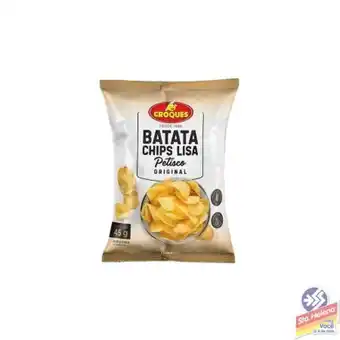 Supermercados Santa Helena Batata croques lisa original 45g oferta