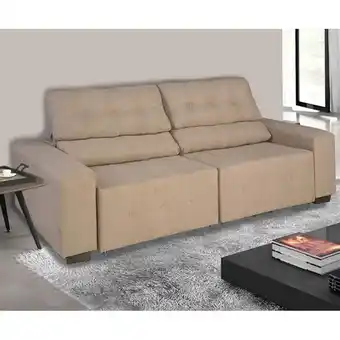 Berlanda Estofado marrocos 2,60m retrátil reclinável berflex oferta