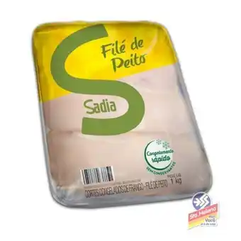 Supermercados Santa Helena File peito frango sadia cong bandeja 1kg oferta