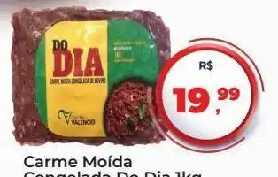 Carne moída congelada do dia 1kg