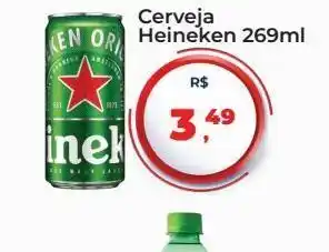 Tonin Superatacado Cerveja heineken 269ml oferta