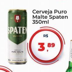 Tonin Superatacado Cerveja puro malte spaten 350ml oferta