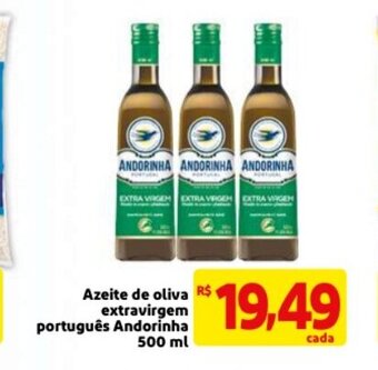 Mercado Extra Azeite de Oliva Extravirgem portugues Andorinha 500ml oferta