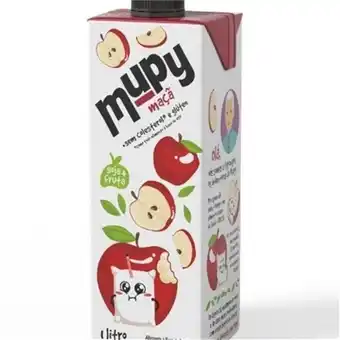 Bebida de soja mupy maçã caixa 1l