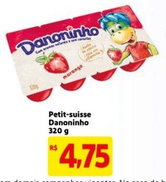 Mercado Extra Petit Suisse Danoninho 320g oferta