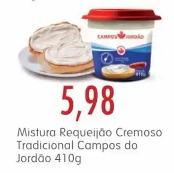 Mistura Requeijão Cremoso Tradicional Campos do Jordão 410g