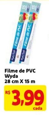 Filme de PVC Wyda 28cmx15m