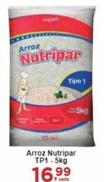 Rossi Supermercado Arroz Nutripar TP1-5kg oferta