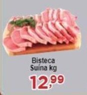 Rossi Supermercado Bisteca Suína kg oferta