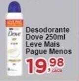 Rossi Supermercado Desodorante Dove 250ml Leve Mais Pague Menos oferta