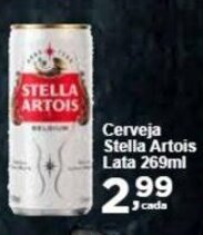 Cerveja Stella Artois Lata 269ml
