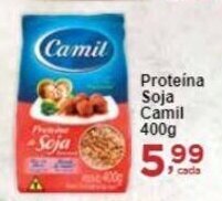 Rossi Supermercado Proteína Soja Camil 400g oferta