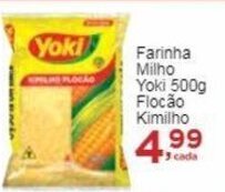 Rossi Supermercado Farinha Milho Yoki 500g Flocão Kimilho oferta