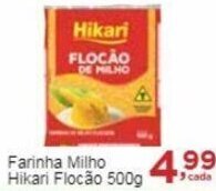 Rossi Supermercado Farinha Milho Hikari Flocão 500g oferta