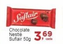 Rossi Supermercado Chocolate Nestlé Suflair 50g oferta