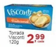 Rossi Supermercado Torrada Visconti 120g oferta