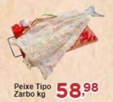 Rossi Supermercado Peixe Tipo Zarbo kg oferta