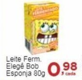 Rossi Supermercado Leite Ferm. Elegé Bob, Esponja 80g oferta