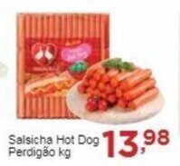 Rossi Supermercado Salsicha Hot Dog Perdigão kg oferta