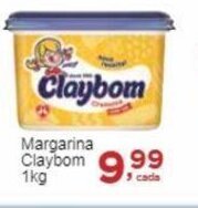 Rossi Supermercado Margarina Claybom 1kg oferta