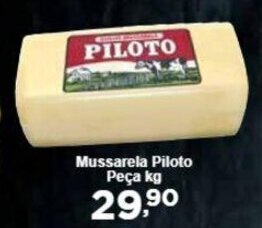 Rossi Supermercado Mussarela Piloto Peça kg oferta