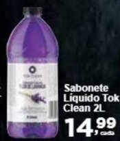 Rossi Supermercado Sabonete Líquido Tok Clean 2L oferta