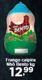 Rossi Supermercado Frango caipira Nhô Bento kg oferta