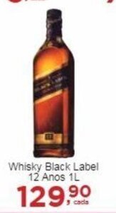 Rossi Supermercado Whisky Black Label 12 Anos 1L oferta