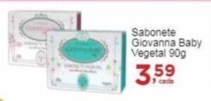 Rossi Supermercado Sabonete Giovanna Baby Vegetal 90g oferta