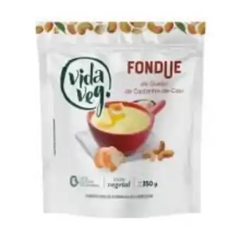 Fondue de queijo de castanha de caju vida veg 350g