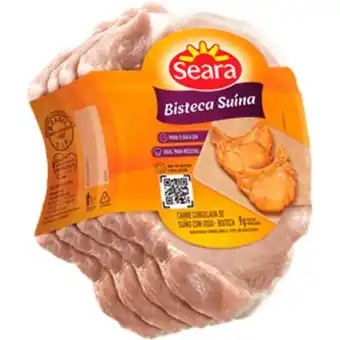 Rede Top Bisteca suina seara congelada kg oferta