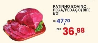 Federzoni Supermercados PATINHO BOVINO PEÇA/PEDAÇO/BIFE KG oferta