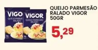 Federzoni Supermercados QUEIJO PARMESÃO RALADO VIGOR 50GR oferta