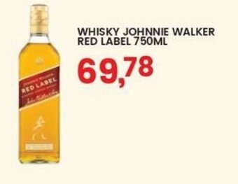 WHISKY JOHNNIE WALKER RED LABEL 750ML