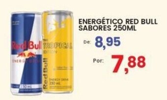 Federzoni Supermercados ENERGÉTICO RED BULL SABORES 250ML oferta
