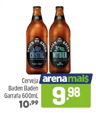 Arena Atacado Cerveja Baden Baden Garrafa 600mL oferta