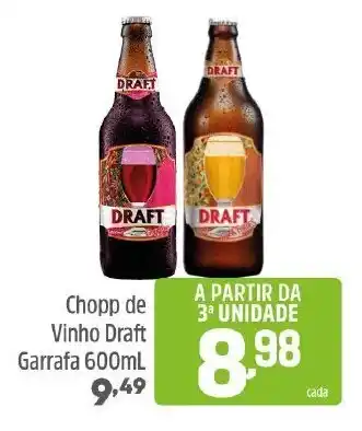 Arena Atacado Chopp de Vinho Draft Garrafa 600mL oferta