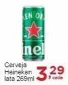 Rossi Supermercado Cerveja Heineken lata 269ml oferta