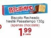 Rossi Supermercado Biscoito Recheado Nestlé Passatempo 130g (apenas chocolate) oferta