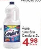 Rossi Supermercado Água Sanitária Candura 2L oferta